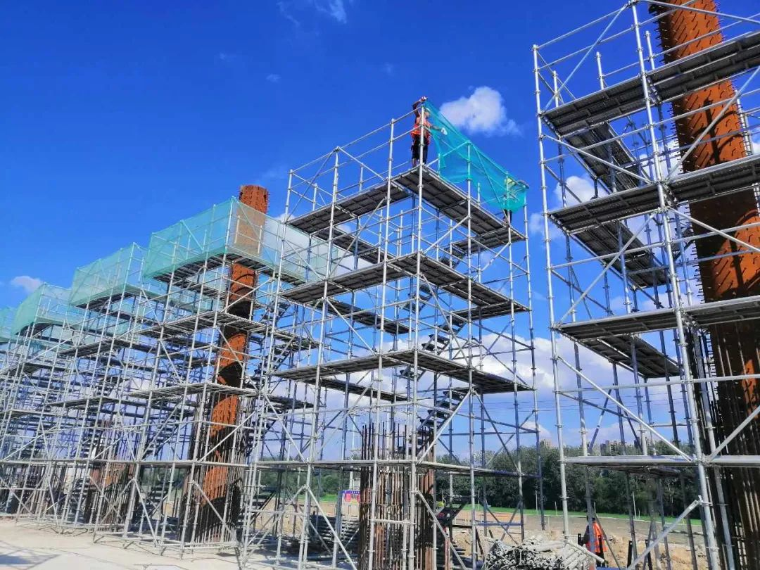 48盤扣式腳手架一噸能搭建多少立方米？(圖1)